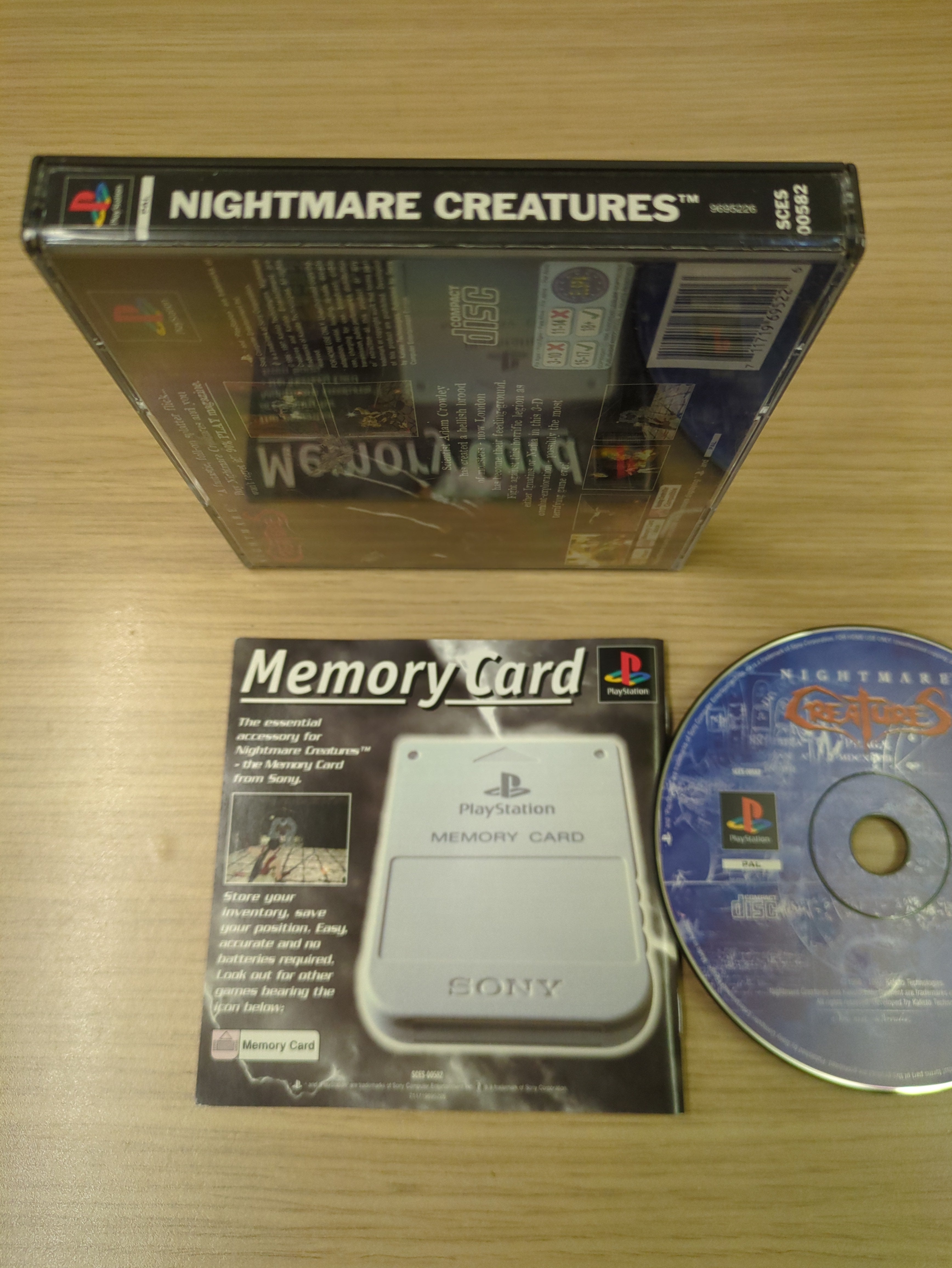 Nightmare Creatures Sony ps1 game Nightmare Creatures Sony ps1 game